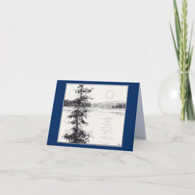 Northern Salutation Folded Card (Front)