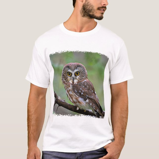Northern Saw-whet Owl T-Shirt (Front)