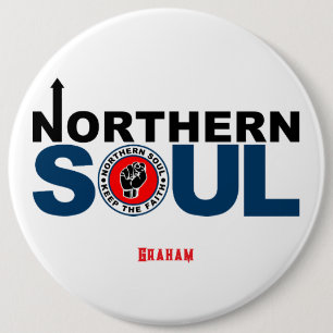 Northern Soul - Keep The Faith 6 Cm Round Badge