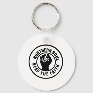 Northern Soul Key Ring