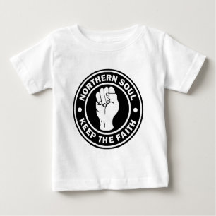 northern soul Logo black Baby T-Shirt