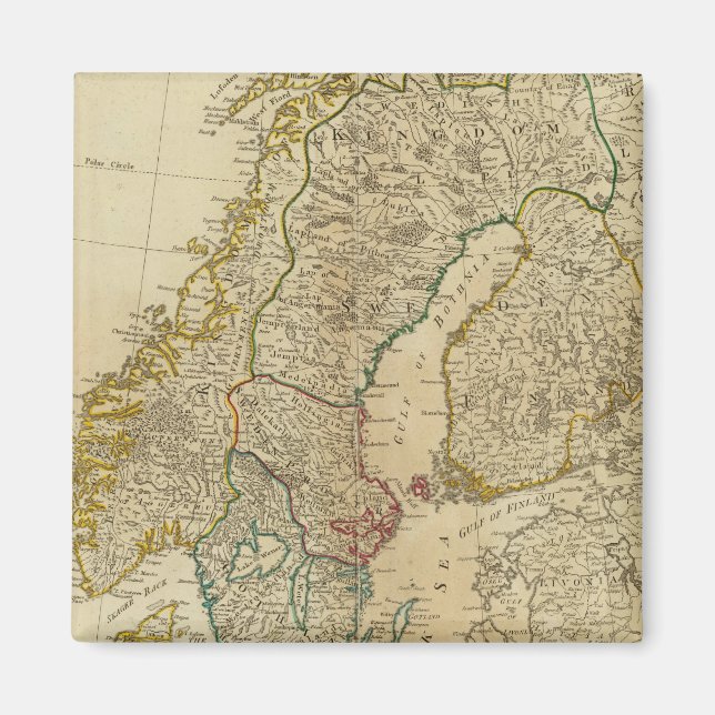 Northern States Scandinavia Magnet (Front)