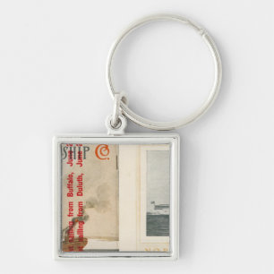 Northern Steamship Company Key Ring