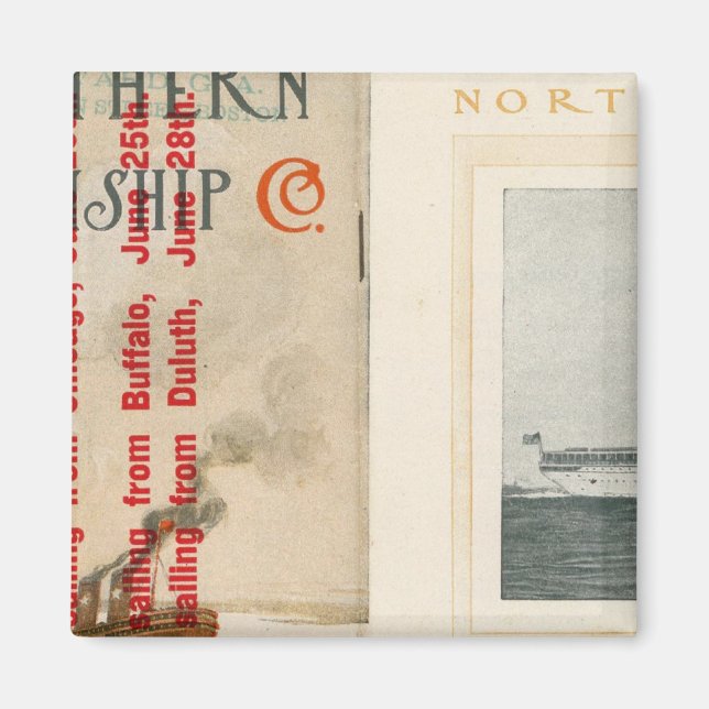 Northern Steamship Company Magnet (Front)