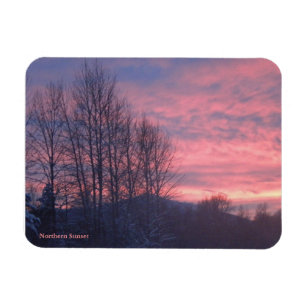 Northern Sunset Magnet