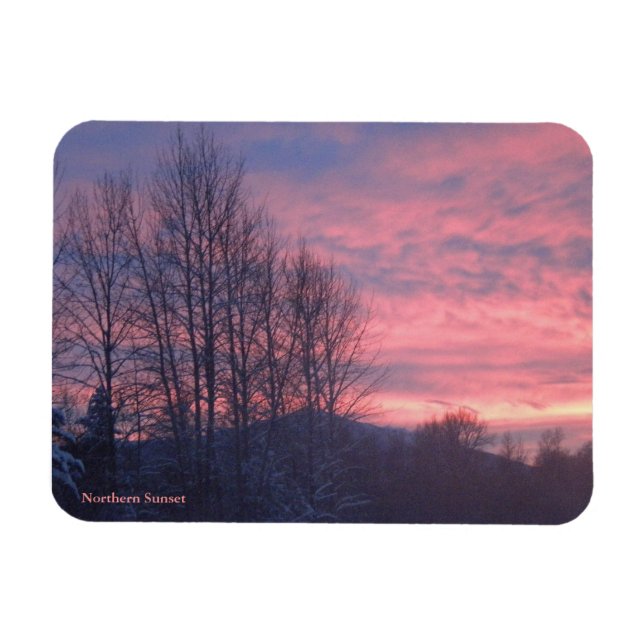 Northern Sunset Magnet (Horizontal)
