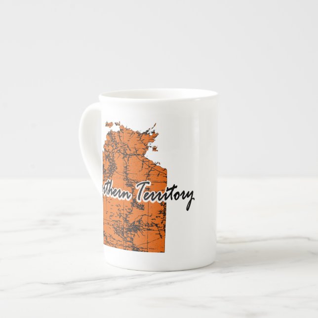 Northern Territory Bone China Mug (Front Left)