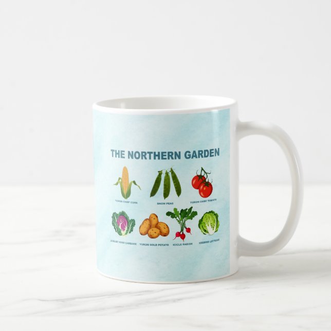 Northern Vegetable Garden Coffee Mug (Right)