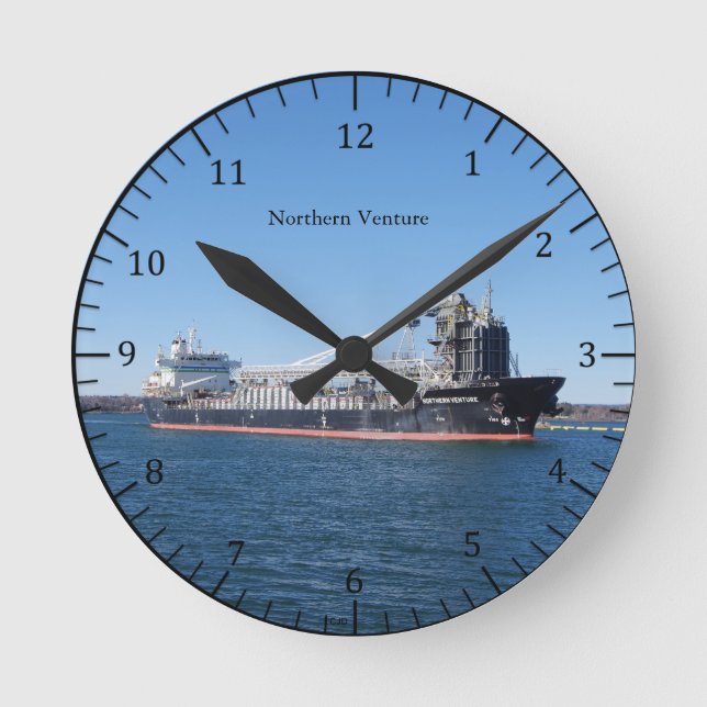 Northern Venture clock (Front)