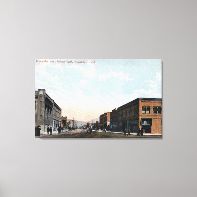 Northern View from Wenatchee Avenue Canvas Print (Front)