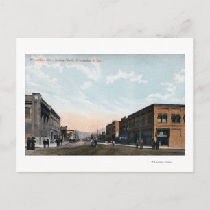 Northern View from Wenatchee Avenue Postcard