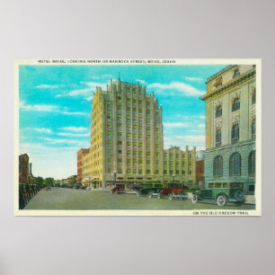Northern View of Bannock St Poster
