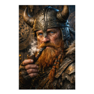 Northern Warrior in Winter Light Photo Print