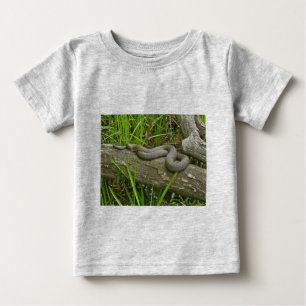 Northern Water Snake Basking on Log Multiple Items Baby T-Shirt