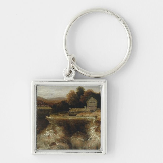 Northern Waterfall Key Ring (Front)