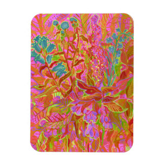 Northern Wildflowers Colourful Summer Floral Art Magnet