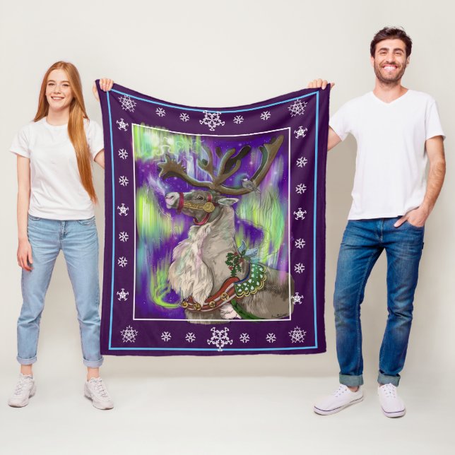 Northern Wonders Fleece Blanket (In Situ)