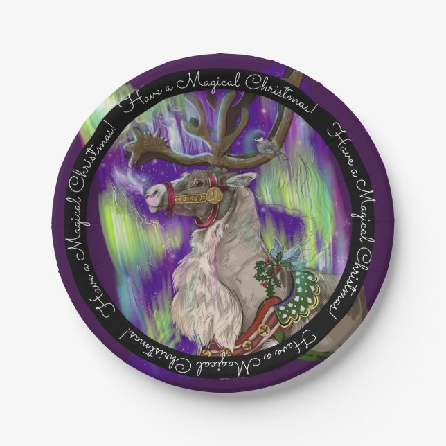 Northern Wonders~ Paper Plate (Front)