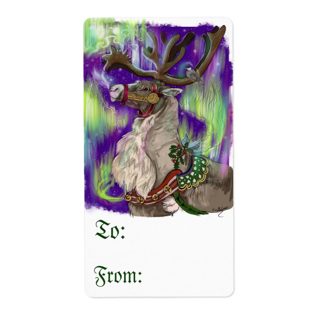 Northern Wonders~to and from stickers (Front)