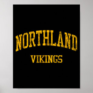 Northland High School Hs Columbus Oh Vintage Srts Poster