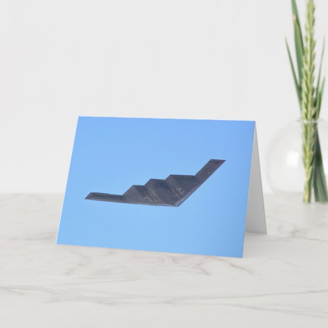 Northrop Grumman B-2 Spirit Thank You Card (Front)