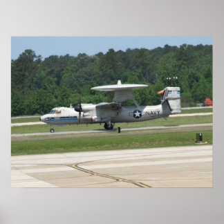 Northrop Grumman E-2C Hawkeye. Poster