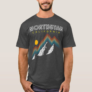 Northstar California Ski Resort 1980s Retro T-Shirt