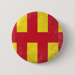 Northumberland 6 Cm Round Badge