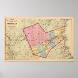 Northumberland Co, NB Poster