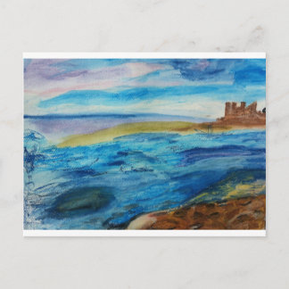 Northumberland Coast Postcard