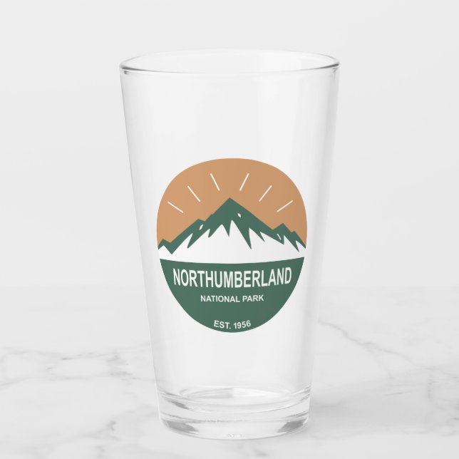 Northumberland National Park Glass (Front)