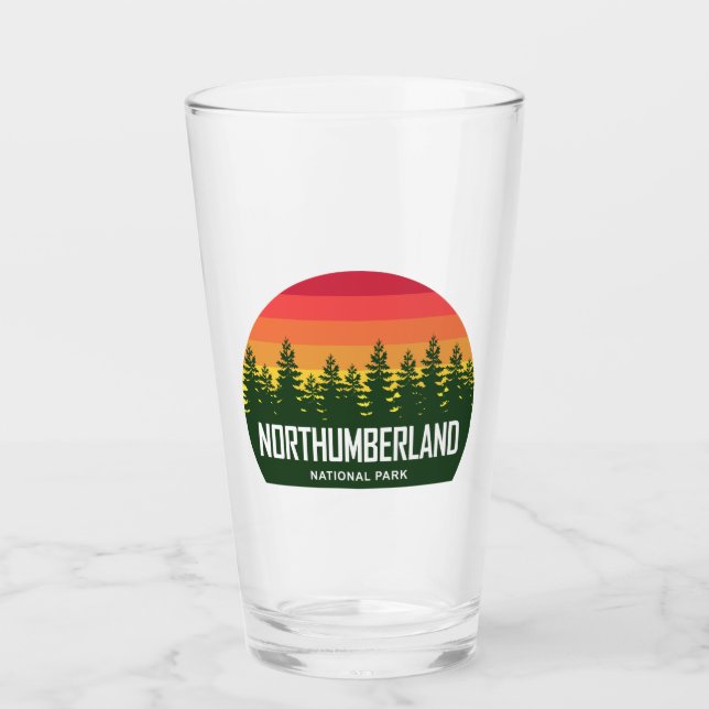 Northumberland National Park Glass (Front)