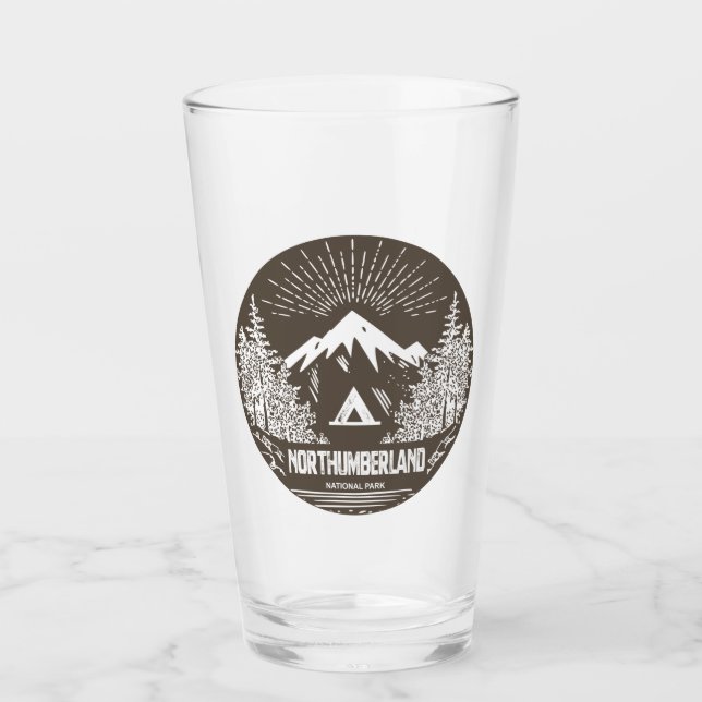 Northumberland National Park Glass (Front)
