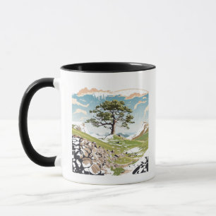 Northumberland National Park Sycamore Gap Tree Mug