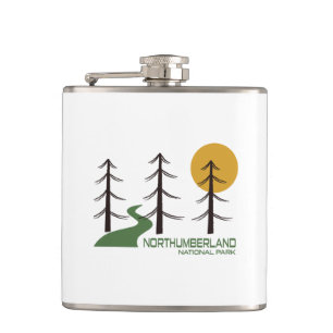Northumberland National Park Trail Hip Flask
