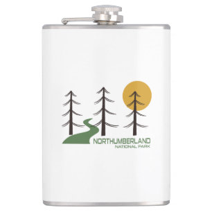 Northumberland National Park Trail Hip Flask