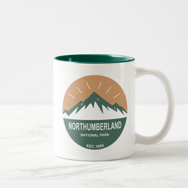 Northumberland National Park Two-Tone Coffee Mug (Right)