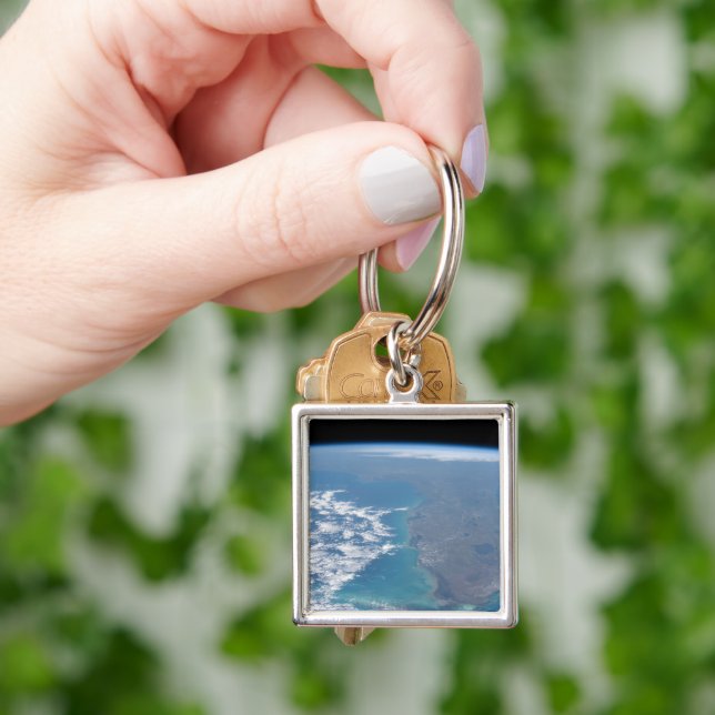 Northward The Florida Peninsula. Key Ring (Hand)