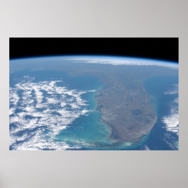 Northward The Florida Peninsula. Poster (Front)
