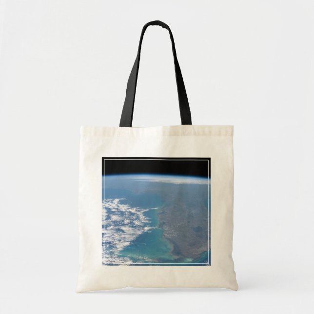 Northward The Florida Peninsula. Tote Bag (Front)