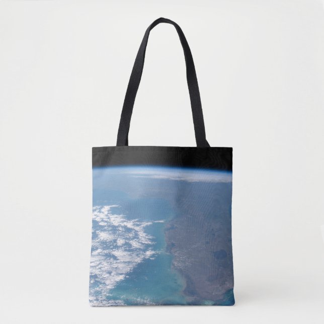 Northward The Florida Peninsula. Tote Bag (Front)