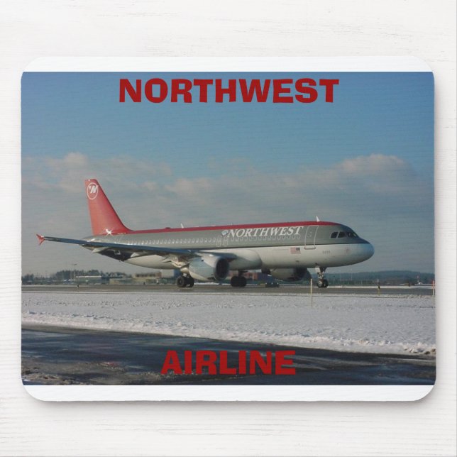 Northwest 1, AIRLINE, NORTHWEST Mouse Pad (Front)