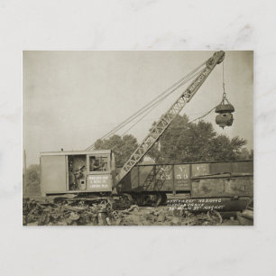 Northwest Crane and Shovel OPERATING ENGINEER 12 Postcard