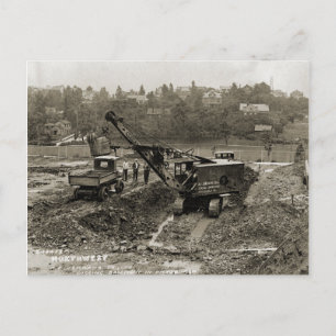 Northwest Crane and Shovel OPERATING ENGINEER 13 Postcard