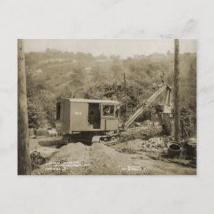 Northwest Crane and Shovel OPERATING ENGINEER 22 Postcard