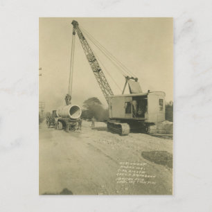 Northwest Crane and Shovel OPERATING ENGINEER 30 Postcard