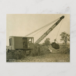 Northwest Crane and Shovel OPERATING ENGINEER 4 Postcard