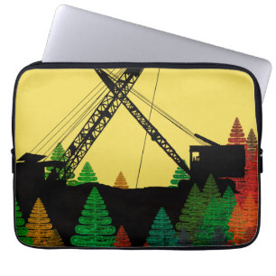Northwest Crane and Shovel OPERATING ENGINEER Laptop Sleeve