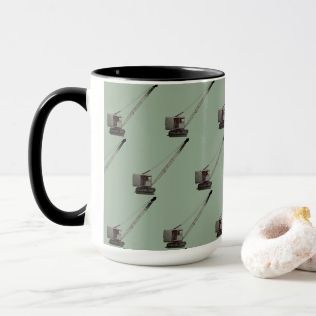 Northwest Crane Construction Crane Model 2 Mug (With Donut)