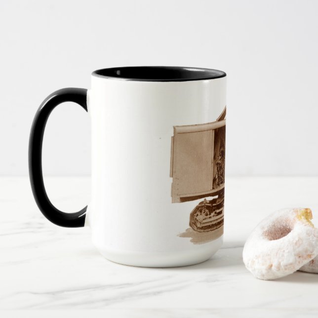 Northwest Crane Construction Crane Model 2 Mug (With Donut)